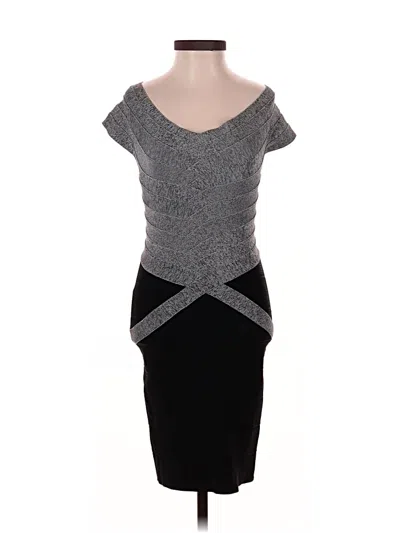 Pre-owned Unbranded Cocktail Dress In Black