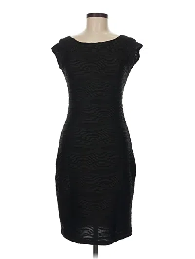 Pre-owned Unbranded Cocktail Dress In Black