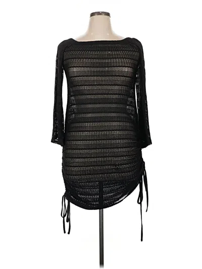 Pre-owned Unbranded Cocktail Dress In Black