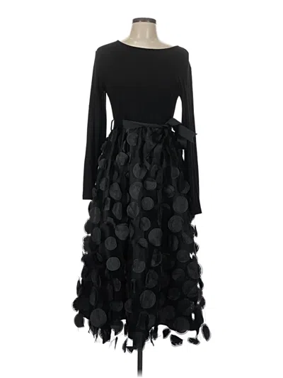 Pre-owned Unbranded Cocktail Dress In Black
