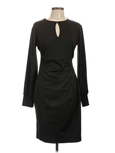 Pre-owned Unbranded Cocktail Dress In Black
