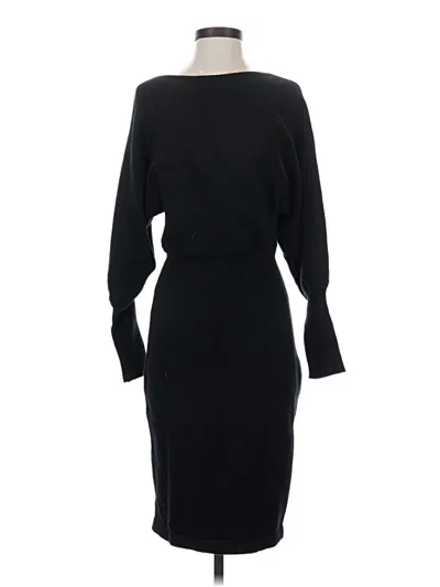 Pre-owned Unbranded Cocktail Dress In Black