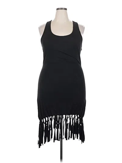 Pre-owned Unbranded Cocktail Dress In Black