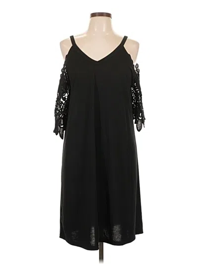 Pre-owned Unbranded Cocktail Dress In Black