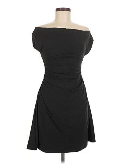Pre-owned Unbranded Cocktail Dress In Black