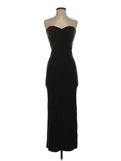Pre-owned Unbranded Cocktail Dress In Black