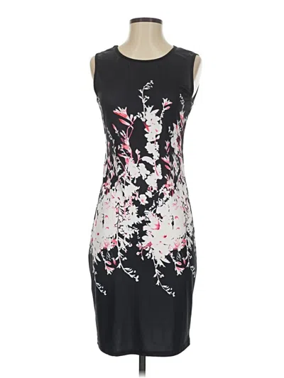 Pre-owned Unbranded Cocktail Dress In Black