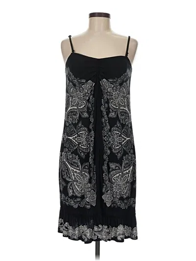 Pre-owned Unbranded Cocktail Dress In Black