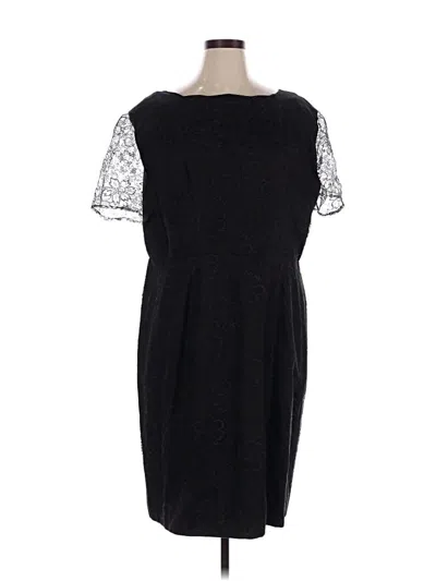 Pre-owned Unbranded Cocktail Dress In Black