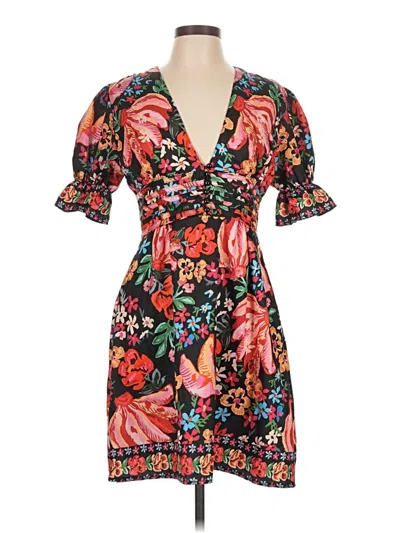 Pre-owned Unbranded Cocktail Dress In Black