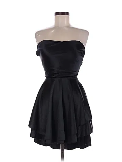 Pre-owned Unbranded Cocktail Dress In Black
