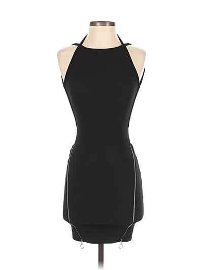 Pre-owned Unbranded Cocktail Dress In Black