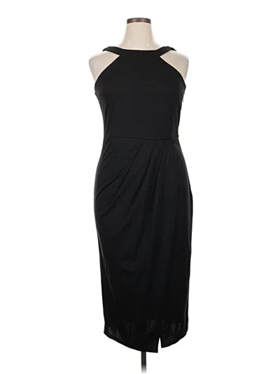 Pre-owned Unbranded Cocktail Dress In Black