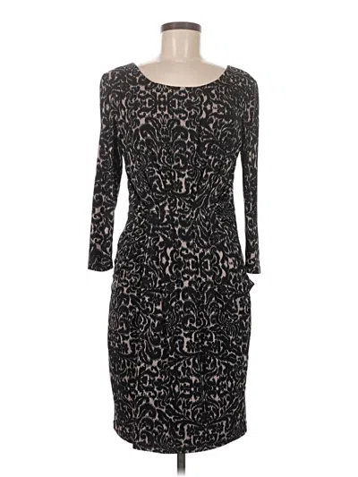 Pre-owned Unbranded Cocktail Dress In Black