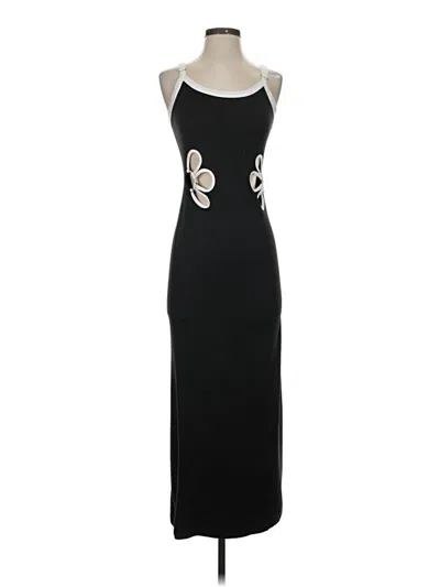 Pre-owned Unbranded Cocktail Dress In Black