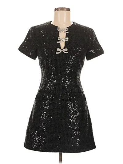Pre-owned Unbranded Cocktail Dress In Black