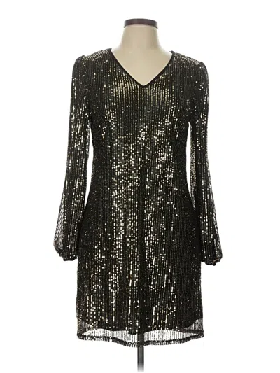 Pre-owned Unbranded Cocktail Dress In Black