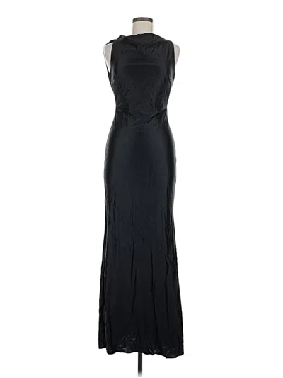 Pre-owned Unbranded Cocktail Dress In Black