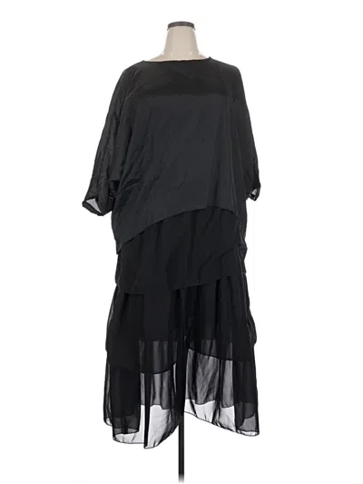 Pre-owned Unbranded Cocktail Dress In Black