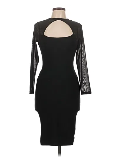 Pre-owned Unbranded Cocktail Dress In Black