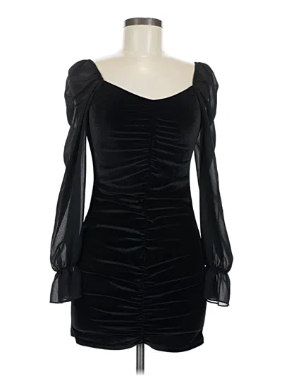 Pre-owned Unbranded Cocktail Dress In Black