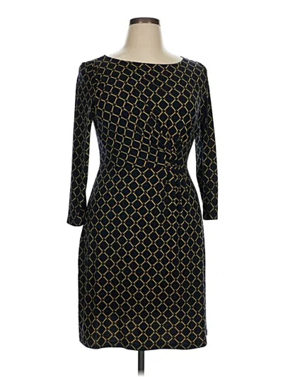 Pre-owned Unbranded Cocktail Dress In Black