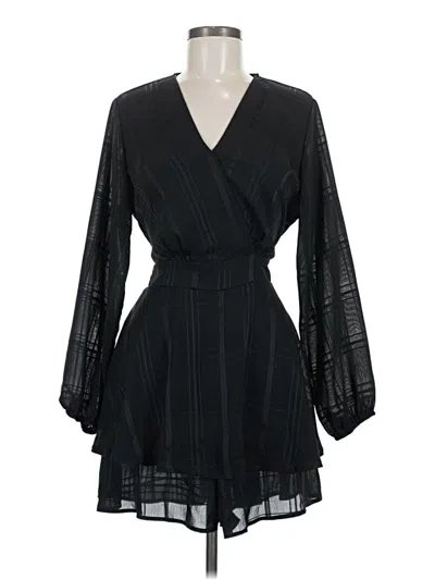 Pre-owned Unbranded Cocktail Dress In Black