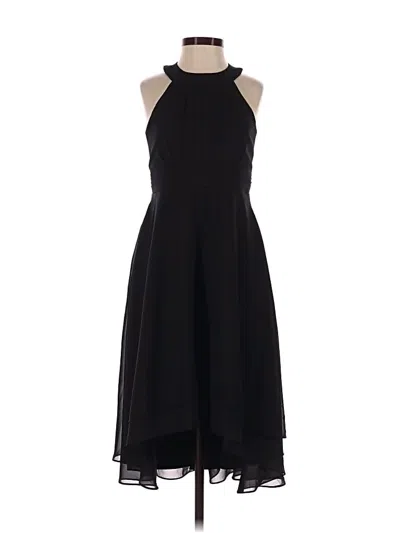 Pre-owned Unbranded Cocktail Dress In Black
