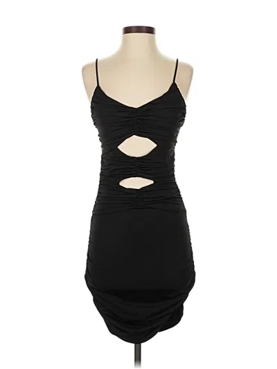 Pre-owned Unbranded Cocktail Dress In Black