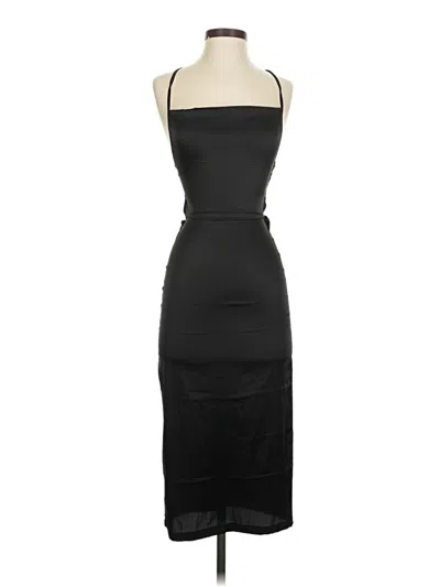 Pre-owned Unbranded Cocktail Dress In Black