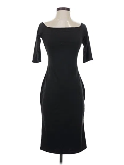 Pre-owned Unbranded Cocktail Dress In Black
