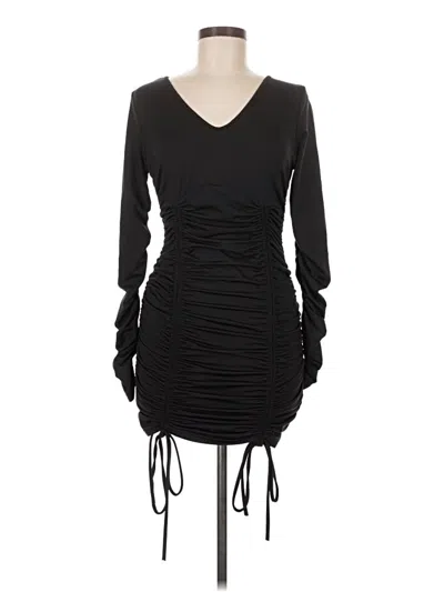 Pre-owned Unbranded Cocktail Dress In Black