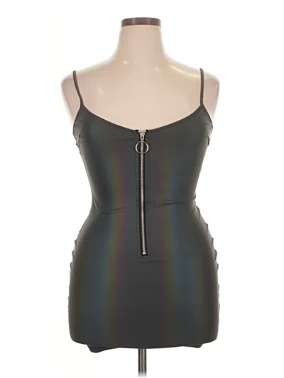 Pre-owned Unbranded Cocktail Dress In Black