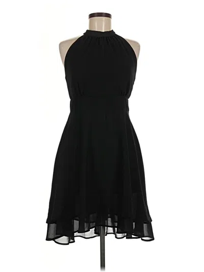 Pre-owned Unbranded Cocktail Dress In Black