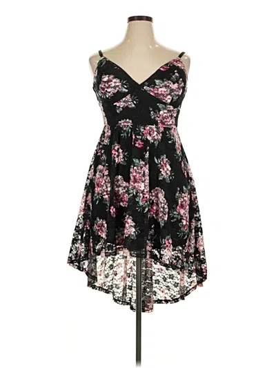 Pre-owned Unbranded Cocktail Dress In Black