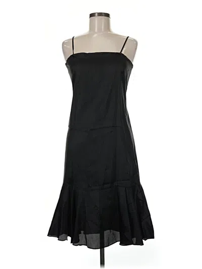 Pre-owned Unbranded Cocktail Dress In Black