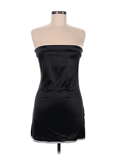 Pre-owned Unbranded Cocktail Dress In Black