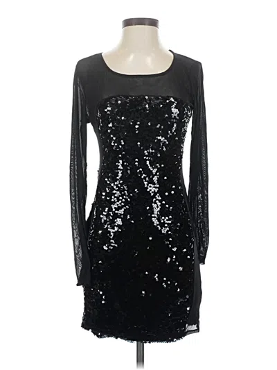 Pre-owned Unbranded Cocktail Dress In Black