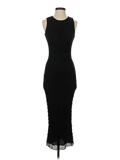 Pre-owned Unbranded Cocktail Dress In Black