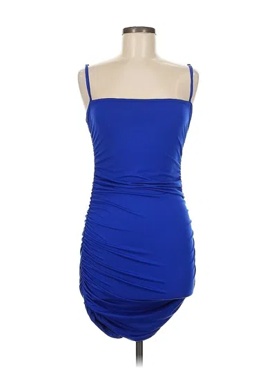 Pre-owned Unbranded Cocktail Dress In Blue