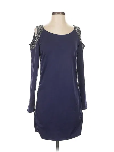 Pre-owned Unbranded Cocktail Dress In Blue