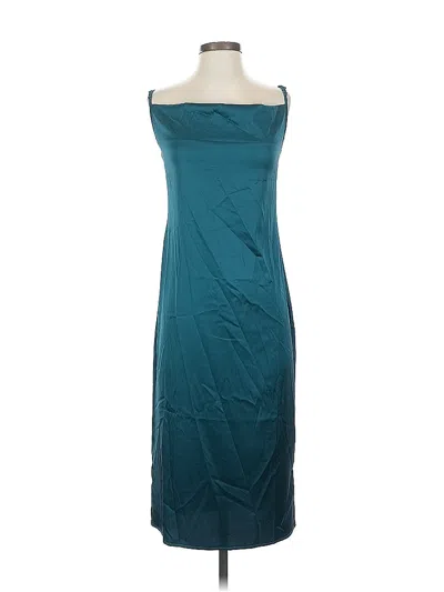 Pre-owned Unbranded Cocktail Dress In Blue