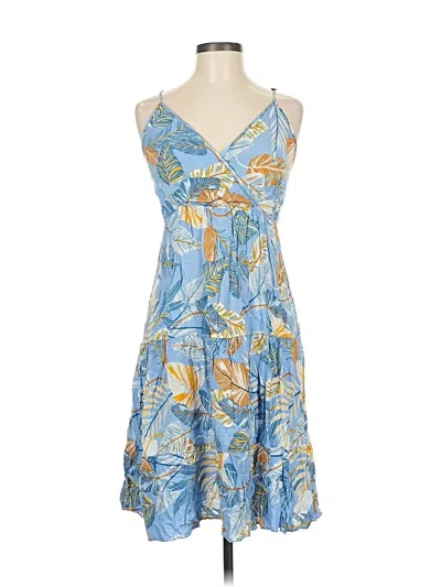 Pre-owned Unbranded Cocktail Dress In Blue