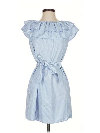 Pre-owned Unbranded Cocktail Dress In Blue