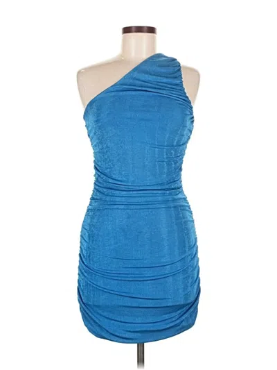 Pre-owned Unbranded Cocktail Dress In Blue