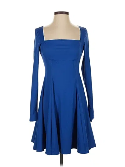 Pre-owned Unbranded Cocktail Dress In Blue