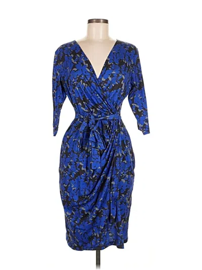 Pre-owned Unbranded Cocktail Dress In Blue