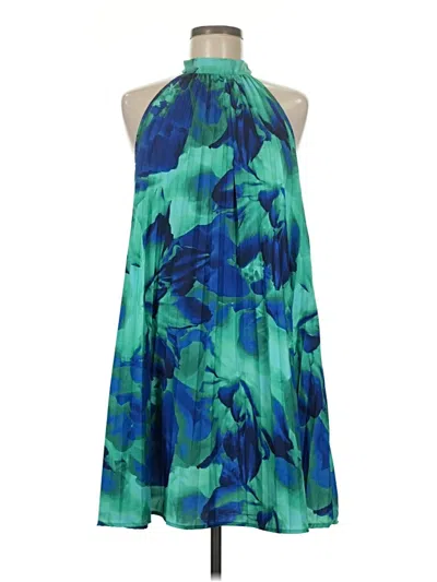 Pre-owned Unbranded Cocktail Dress In Blue