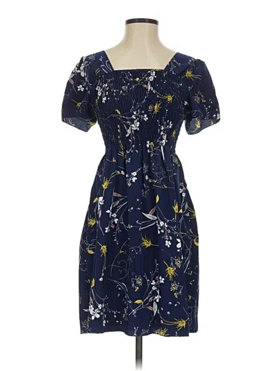 Pre-owned Unbranded Cocktail Dress In Blue