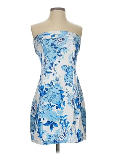 Pre-owned Unbranded Cocktail Dress In Blue
